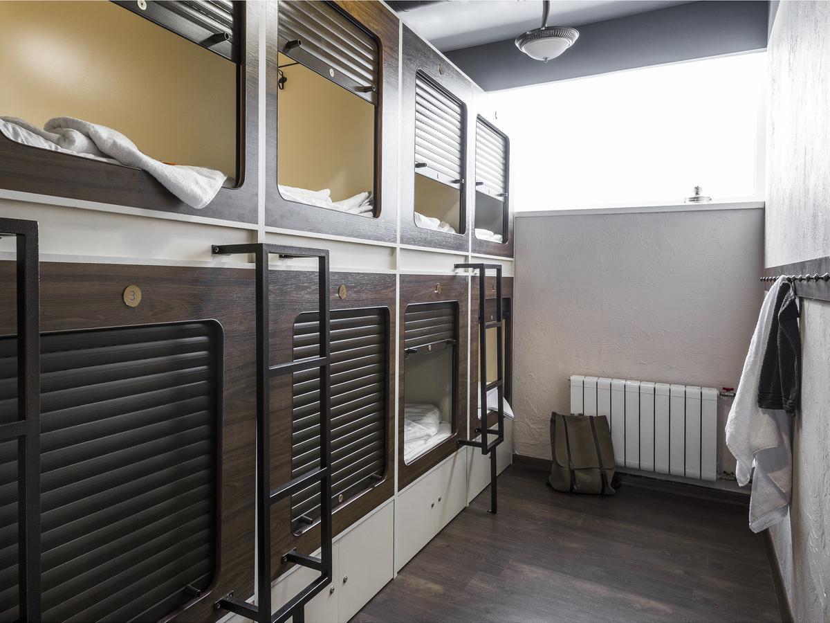 Capsule Hotel Interqube Tretyakovskaya Moskva Exteriér fotografie